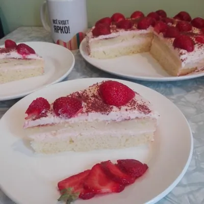 Манник на кефире.