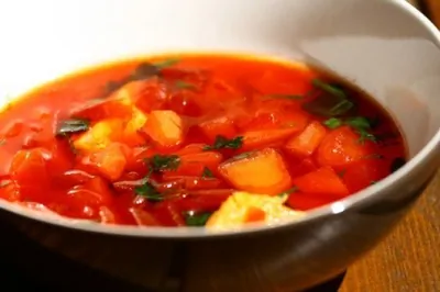 Суп из желтой свеклы и моркови