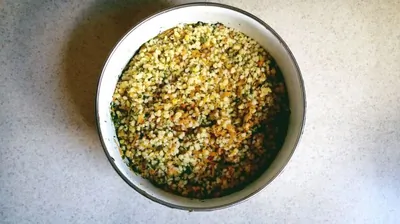 Кускус с морковью и кинзой