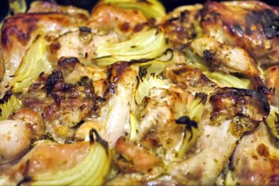 Кролик, запеченный с тимьяном