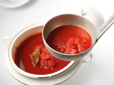 Борщ с хреном