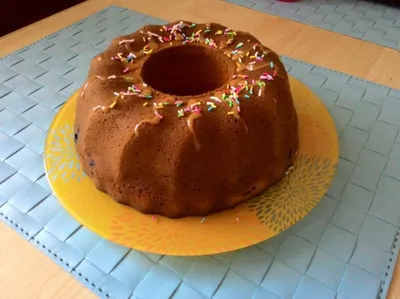 Нежный кекс на кефире