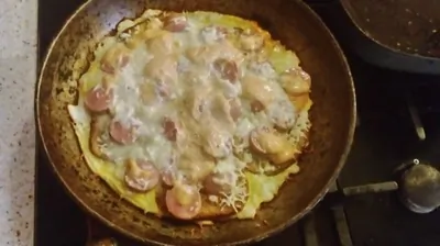 Пицца на сковороде