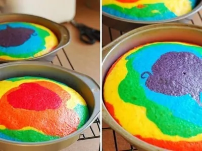 Радуга-торт