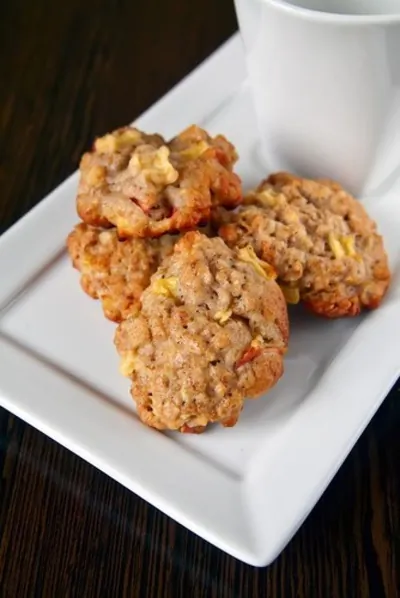 Песочное печенье с нектаринами