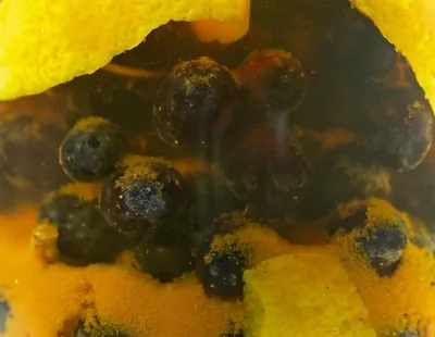 Моченый виноград по кубански