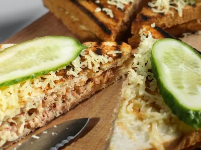 Сэндвичи с тунцом и сыром