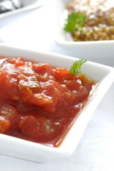 Сальса из перцев халапеньо и томатилло