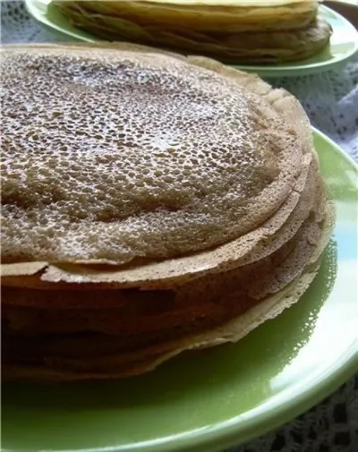 Блинчики из гречневой муки