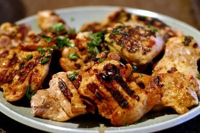 Курица с лаймом и текилой