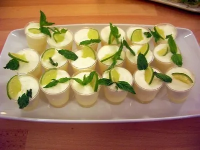 Баварезе с белым шоколадом