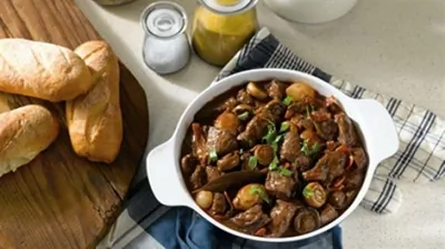 Мясо по бургундски