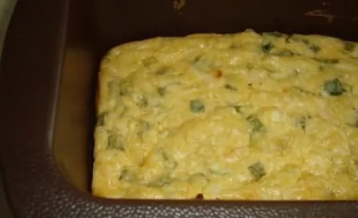 Запеканка из лаваша с сыром и зеленью