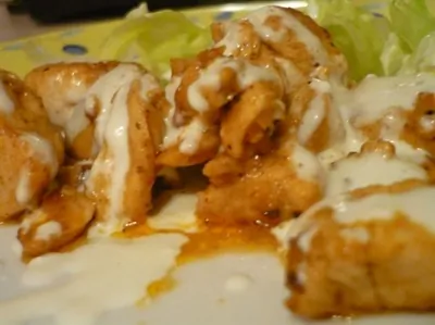 Куриное филе с лимонным соусом