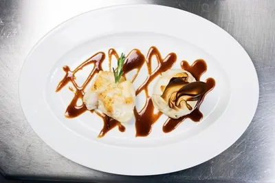 Ризотто по корсикански с морским чертом