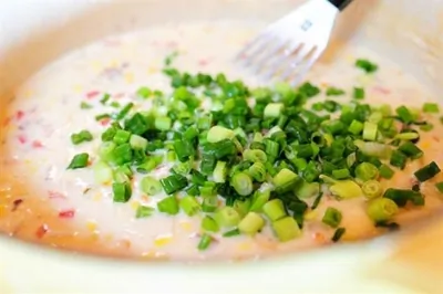 Похлебка с кукурузой и сыром