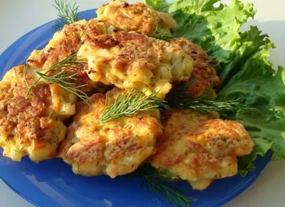 Рубленые куриные котлеты с укропом