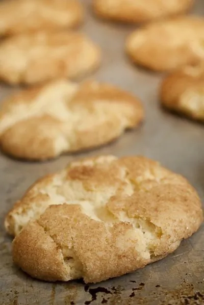 Американское ванильное печенье с корицей (Snickerdoodles)