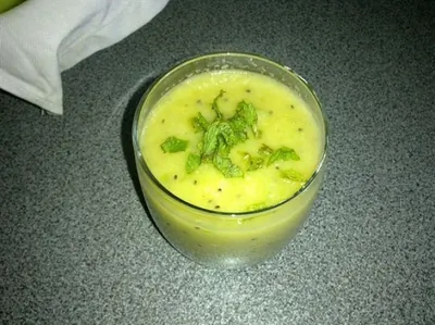 Фруктовый смузи с мятой