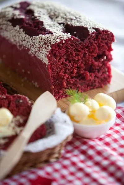 Свекольный хлеб (Beet bread)