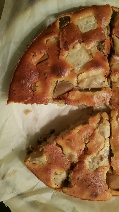 Нормандский грушевый пирог