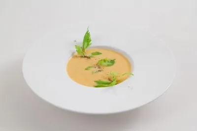 Суп из батата с кленовым сиропом