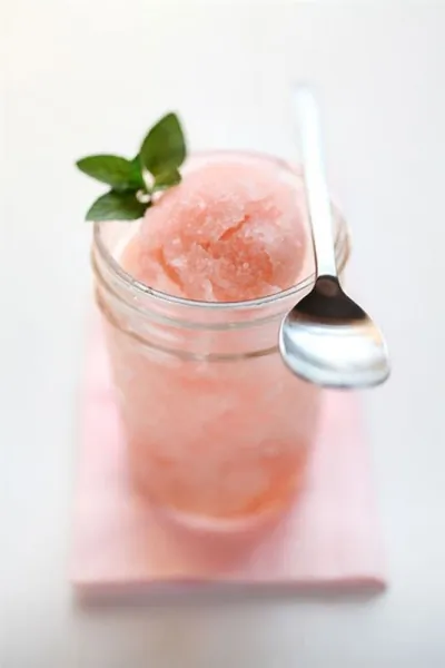 Сорбет из розовых грейпфрутов