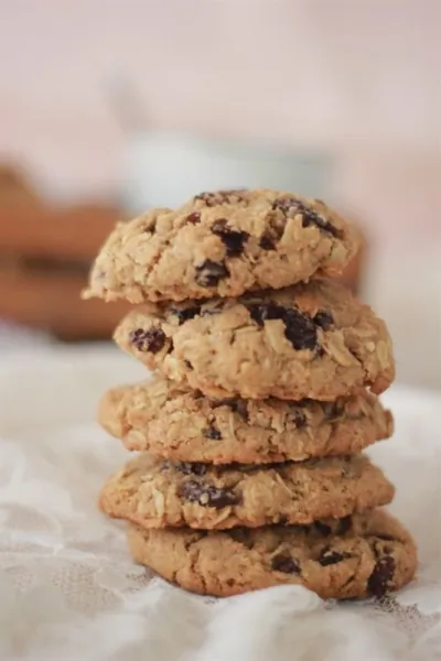 Овсяное печенье с ромовым изюмом