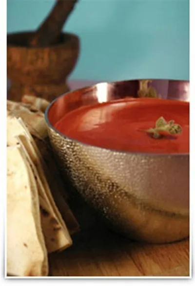 Соус из вяленых томатов и белой фасоли