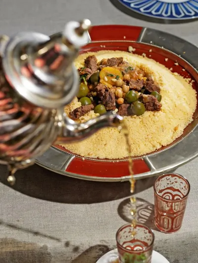 Тажин из баранины