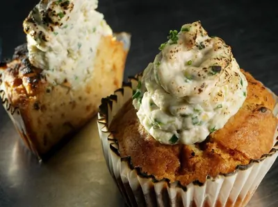Крабовые капкейки