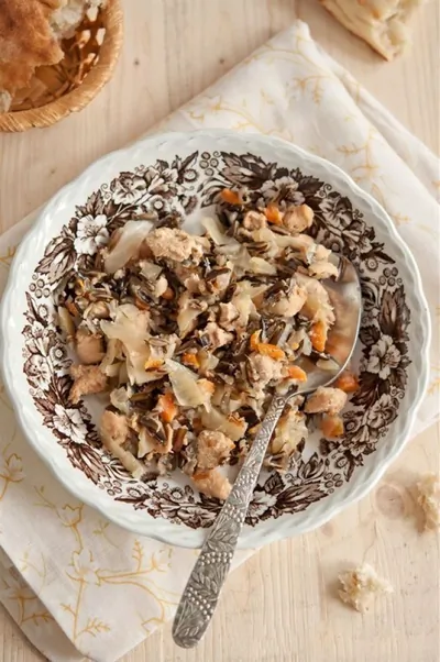 Ленивые голубцы с курицей, в духовке