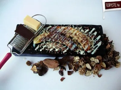 Бананы с сыром