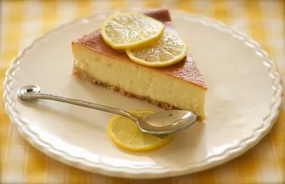 Лимонный чизкейк с медом