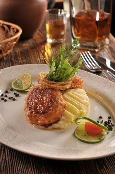 Котлеты из рыбы муксун