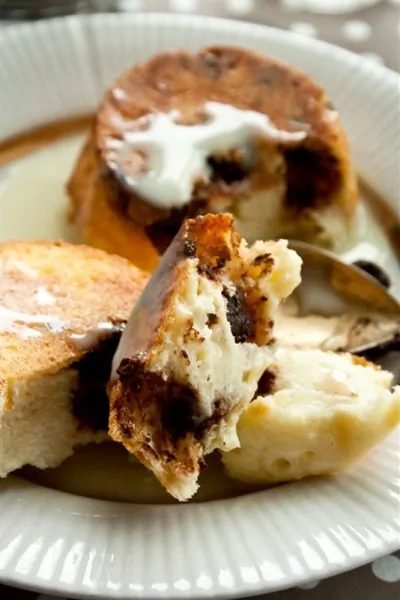 Запеченные сырники с шоколадными каплями