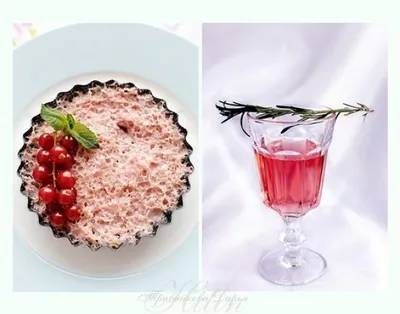 Клубнично-медово-овсянный мусс