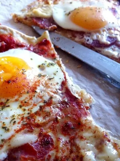 Пицца утренняя