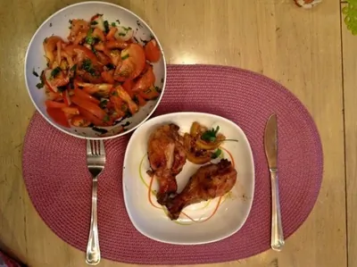 Курица в имбирном маринаде