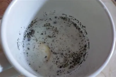 Смузи с листьями зеленого чая