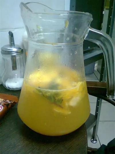 Мандариновый лимонад с розмарином