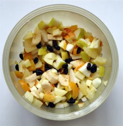 Фруктово-ореховый пирог