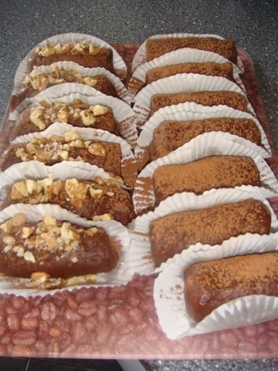 Пирожное «Картошка» с коньяком и грецкими орехами