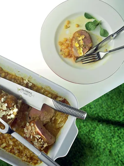 Свинина с изюмом