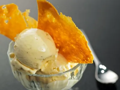 Мороженое из лаванды