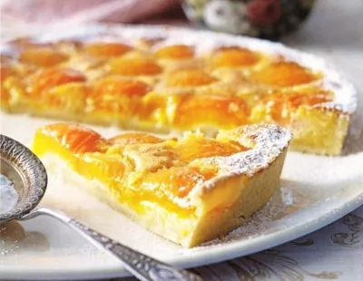 Тарт с абрикосами