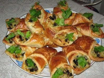 Грибные кулечки