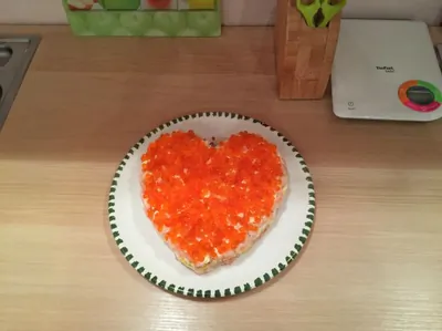 Креветки под шубой