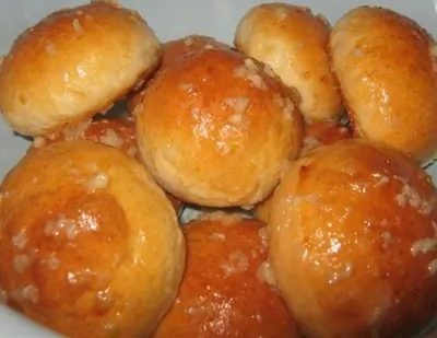 Пампушки с чесноком