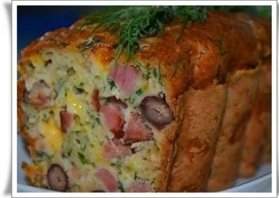 Мясной кекс